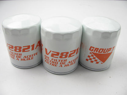 (3) Group 7 V2821A Engine Oil Filter