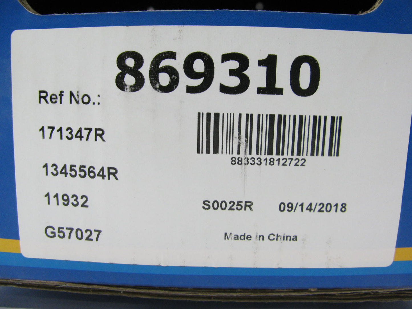 Front Shock And Coil Spring Assembly  For 2000-2006 Toyota Tundra