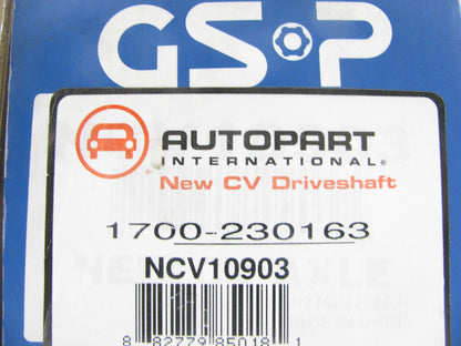 GSP NCV10903 CV Axle Assembly - Rear