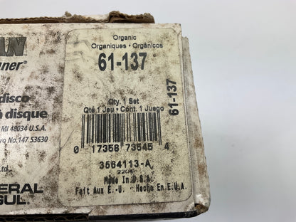 Guardian 61-137 Front Disc Brake Pads