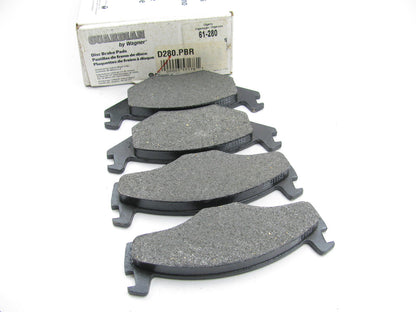 Guardian 61-280 Front Disc Brake Pads - Organic