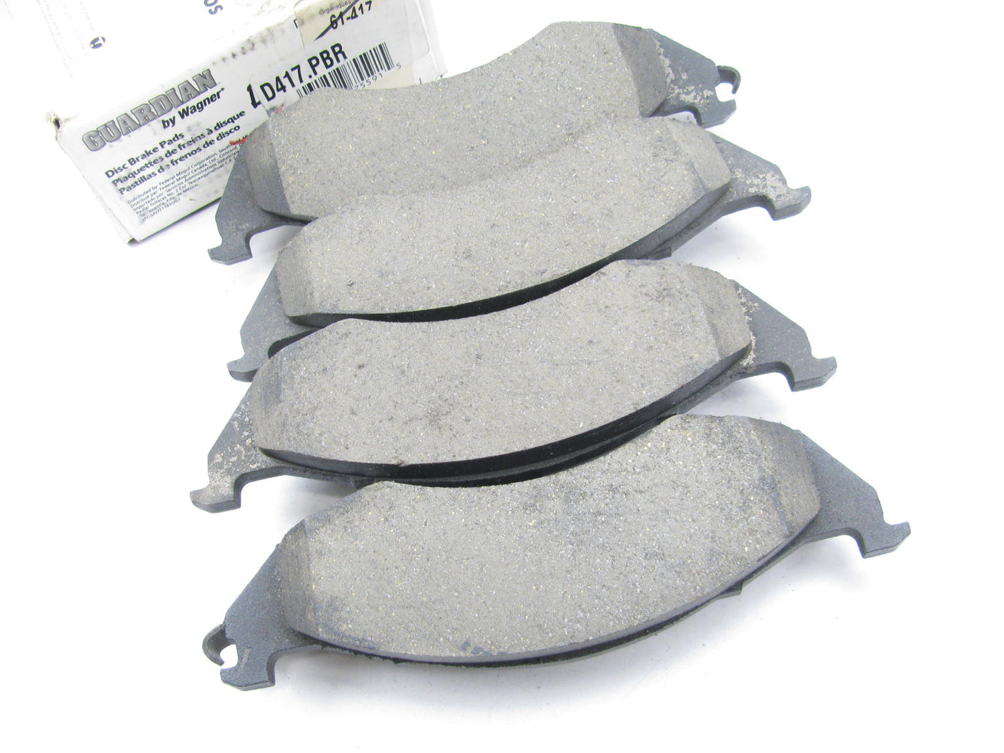 Guardian 61-417 Front Disc Brake Pads For 1989-1992 Thunderbird & Cougar