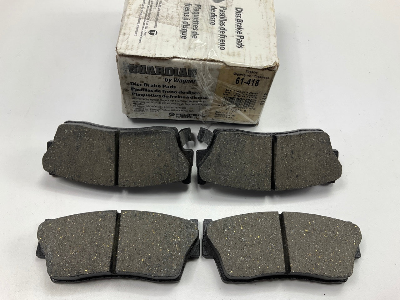 Guardian 61-418 Front Disc Brake Pads