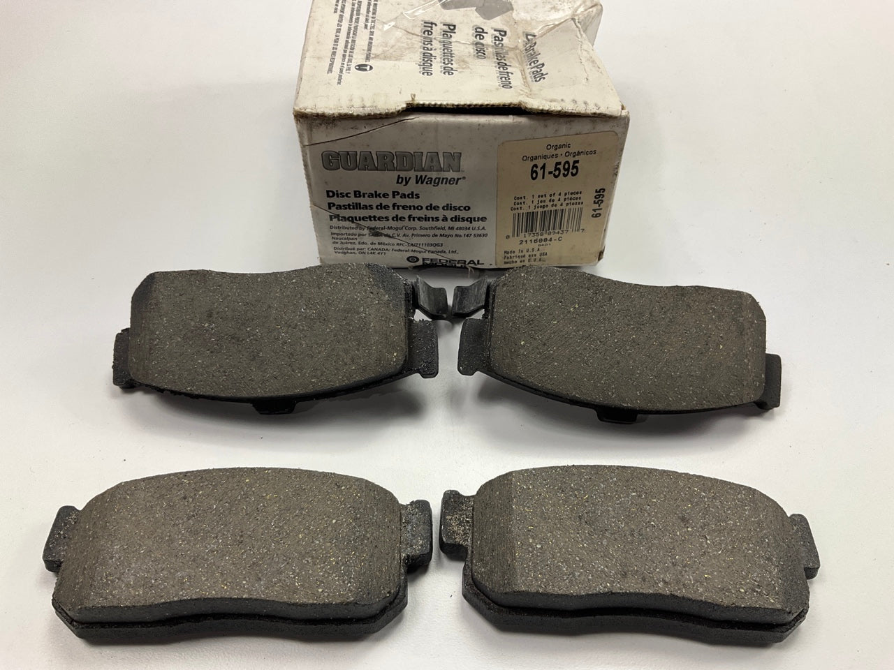 Guardian 61-595 Rear Disc Brake Pads