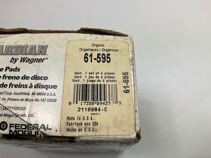 Guardian 61-595 Rear Disc Brake Pads
