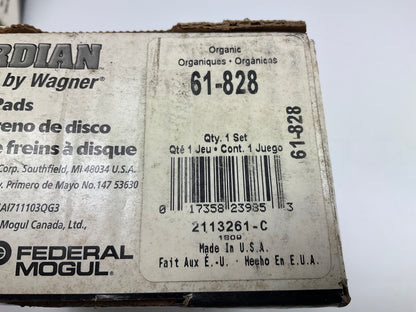 Guardian 61-828 Rear Disc Brake Pads