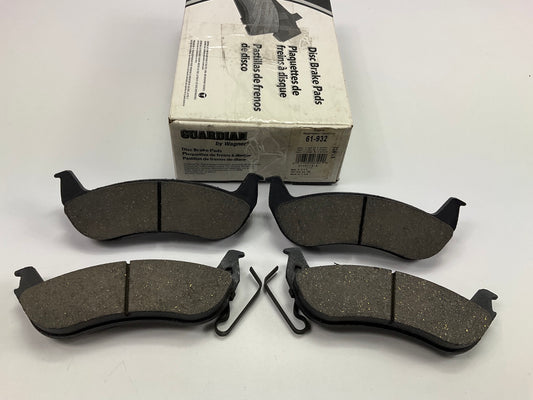 Guardian 61-932 Rear Semi-Metallic Disc Brake Pads