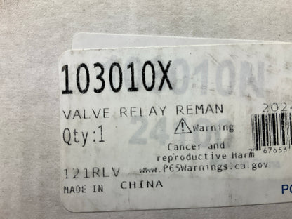 REMAN. Haldex 103010X R-14H Relay Air Spring Brake Valve
