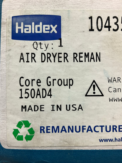 Haldex 104358X Air Dryer Cartridge For Bendix AD-4 Air Dryer