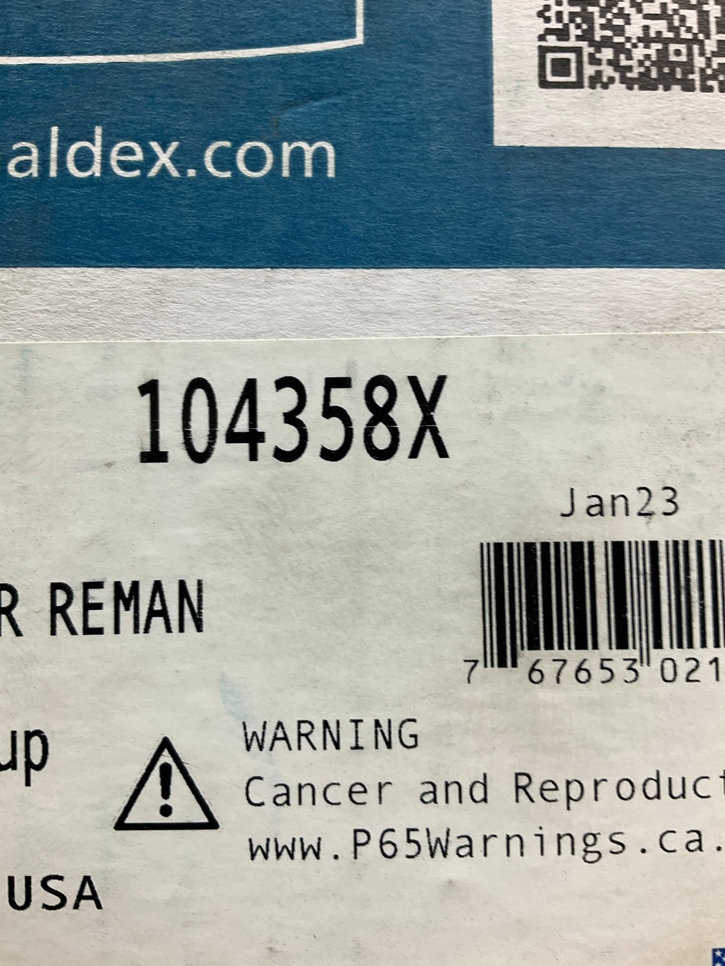 Haldex 104358X Air Dryer Cartridge For Bendix AD-4 Air Dryer