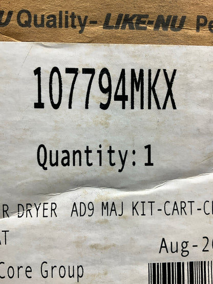 REMAN Haldex 107794MKX AD-9 Air Dryer Desiccant, Purge And Check Valve Kit