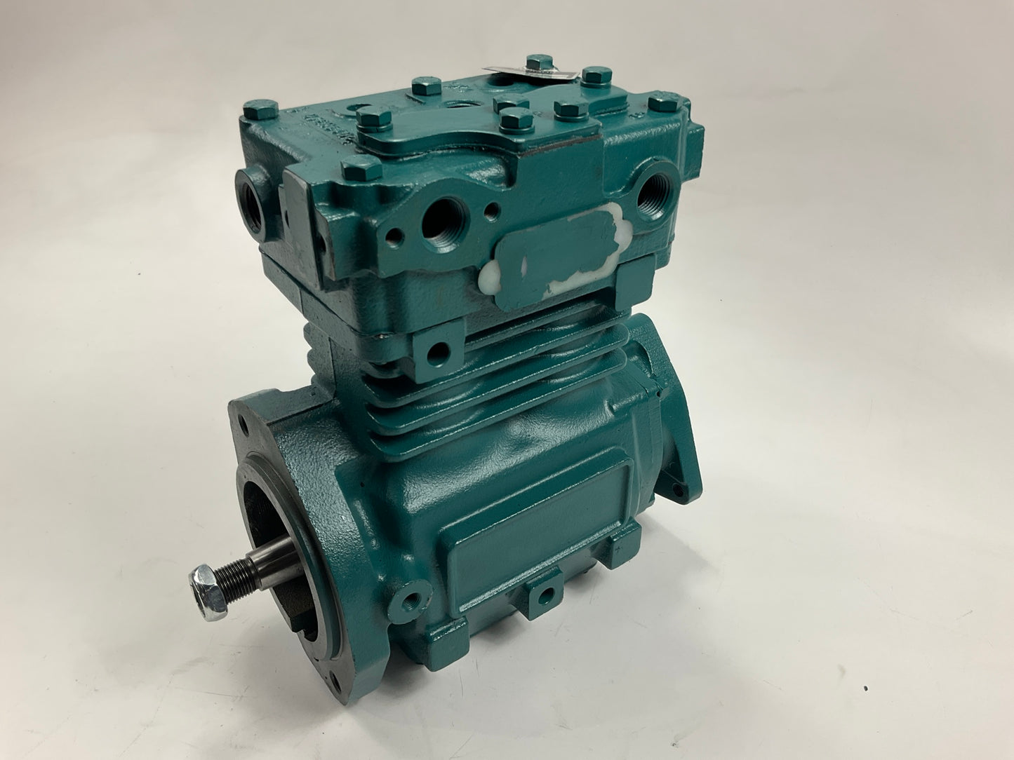 REMAN. Haldex 107981X Air Brake Compressor TF550 For CAT 3116, 31.5 Deg Tilt
