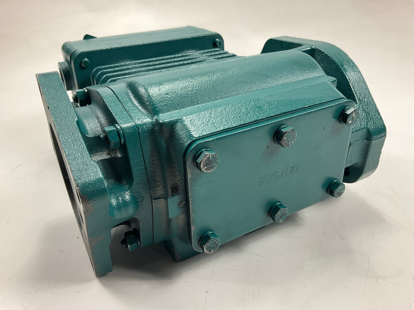 REMAN. Haldex 107981X Air Brake Compressor TF550 For CAT 3116, 31.5 Deg Tilt