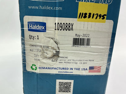 REMAN Haldex 109088X Air Brake Compressor TF550 Flange Mount For CAT 7° Tilt