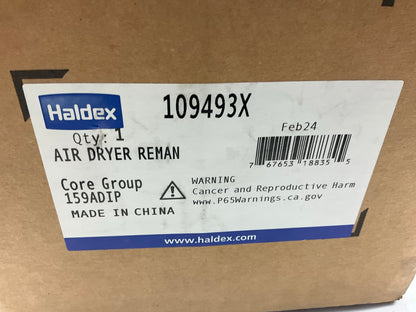 REMAN. Haldex 109493X Air Dryer Cartridge For Bendix AD-IP Air Dryer
