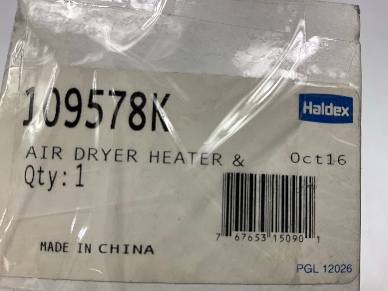 Haldex 109578K Heater And Thermostat Kit For AD-9 (12 V) Air Dryer
