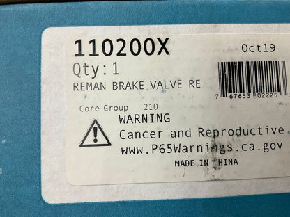 Reman Haldex Midland 110200X Like Nu Sealco Air Brake Emergency Relay Valve