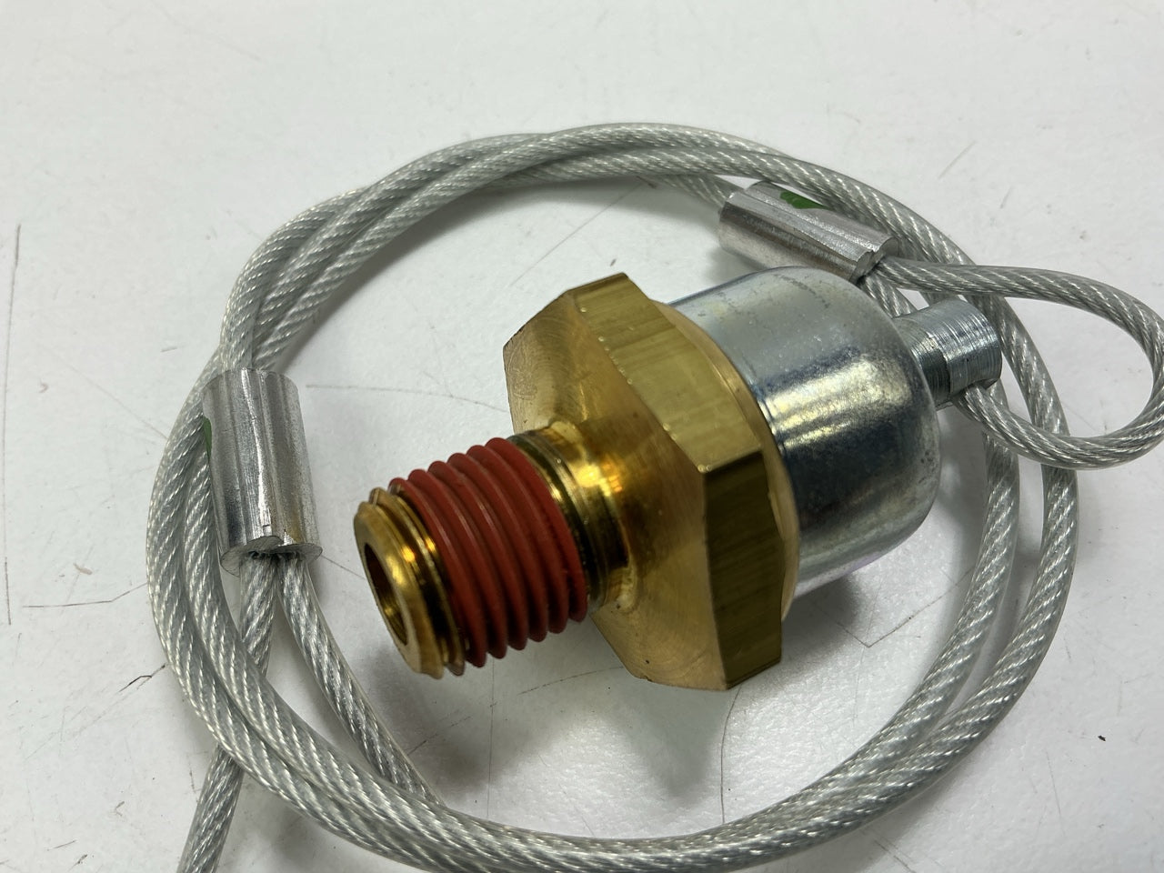 Haldex 12102 1/4'' NPT (male) Manual Drain Valve With 24'' Cable KN21022