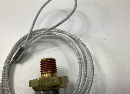 Haldex 12103 Manual Air Tank Pull Drain Valve, 1/4'' NPT, 36'' Pull Cable (3 Feet)