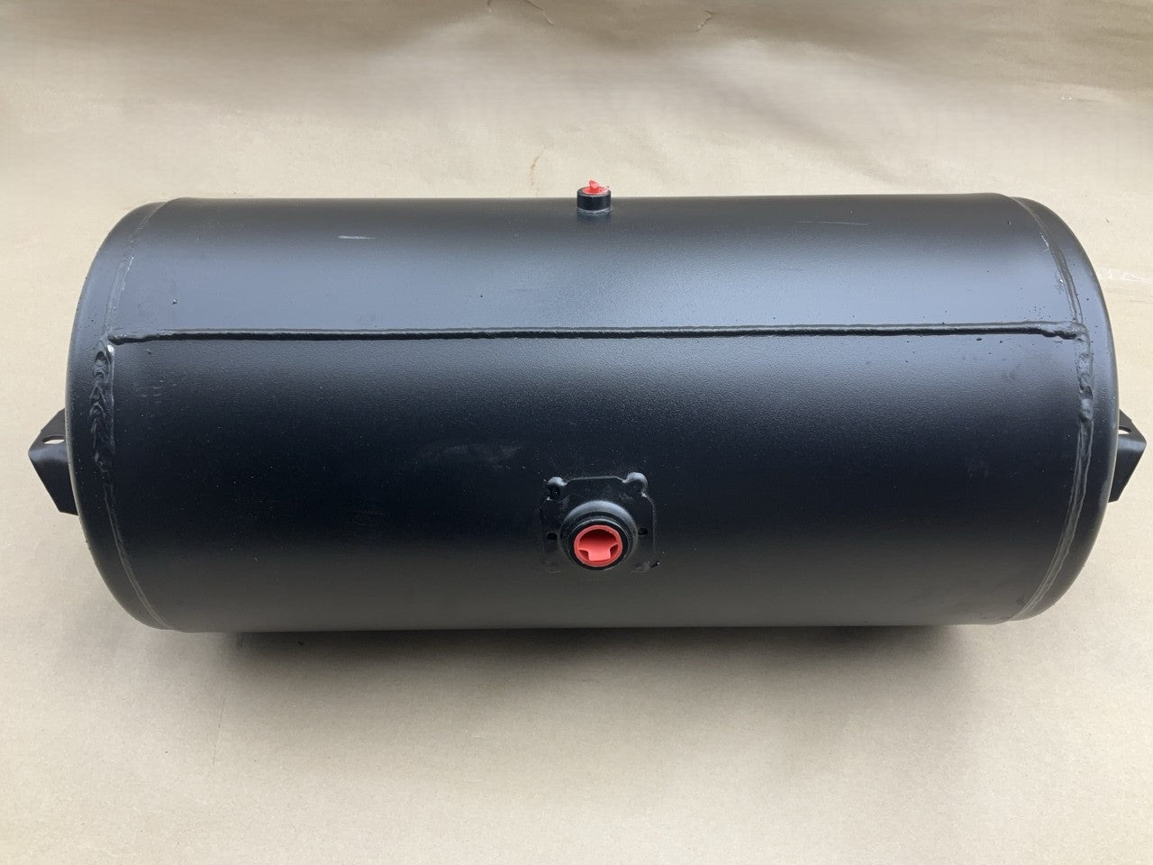 Haldex 19820 Saddle-Mounted Single Comp. Air Brake Reservoir Tank, 2865 Cu. In