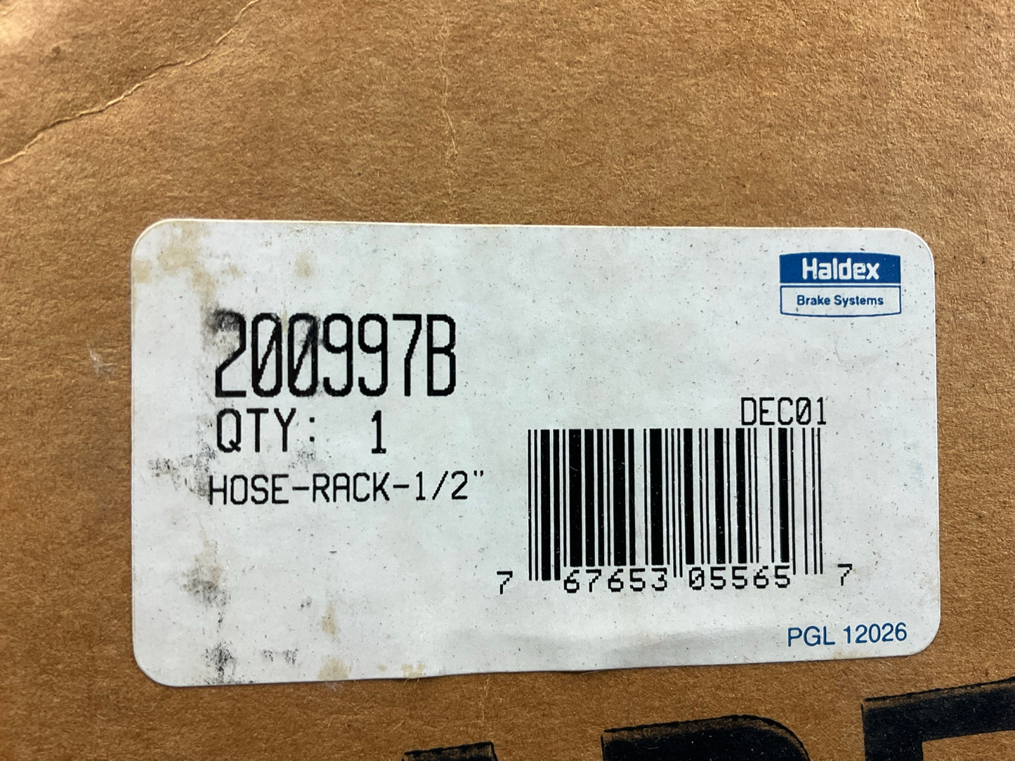 Haldex 200997B Hose Rack For Air Hose Assemblies