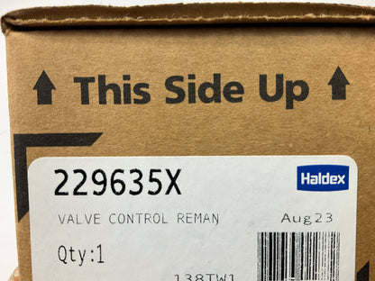 Reman Haldex KN20001 Air Brake Control Valve Panel Mount Flipper Style TW1 Valve