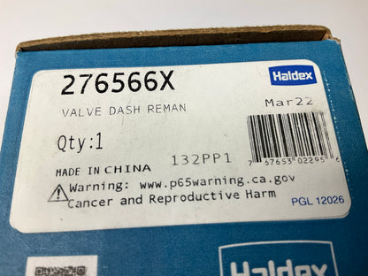 REMAN. Haldex 276566X Push-Pull Hand Control Valve, 1/8'' Ports, 20 PSI Release