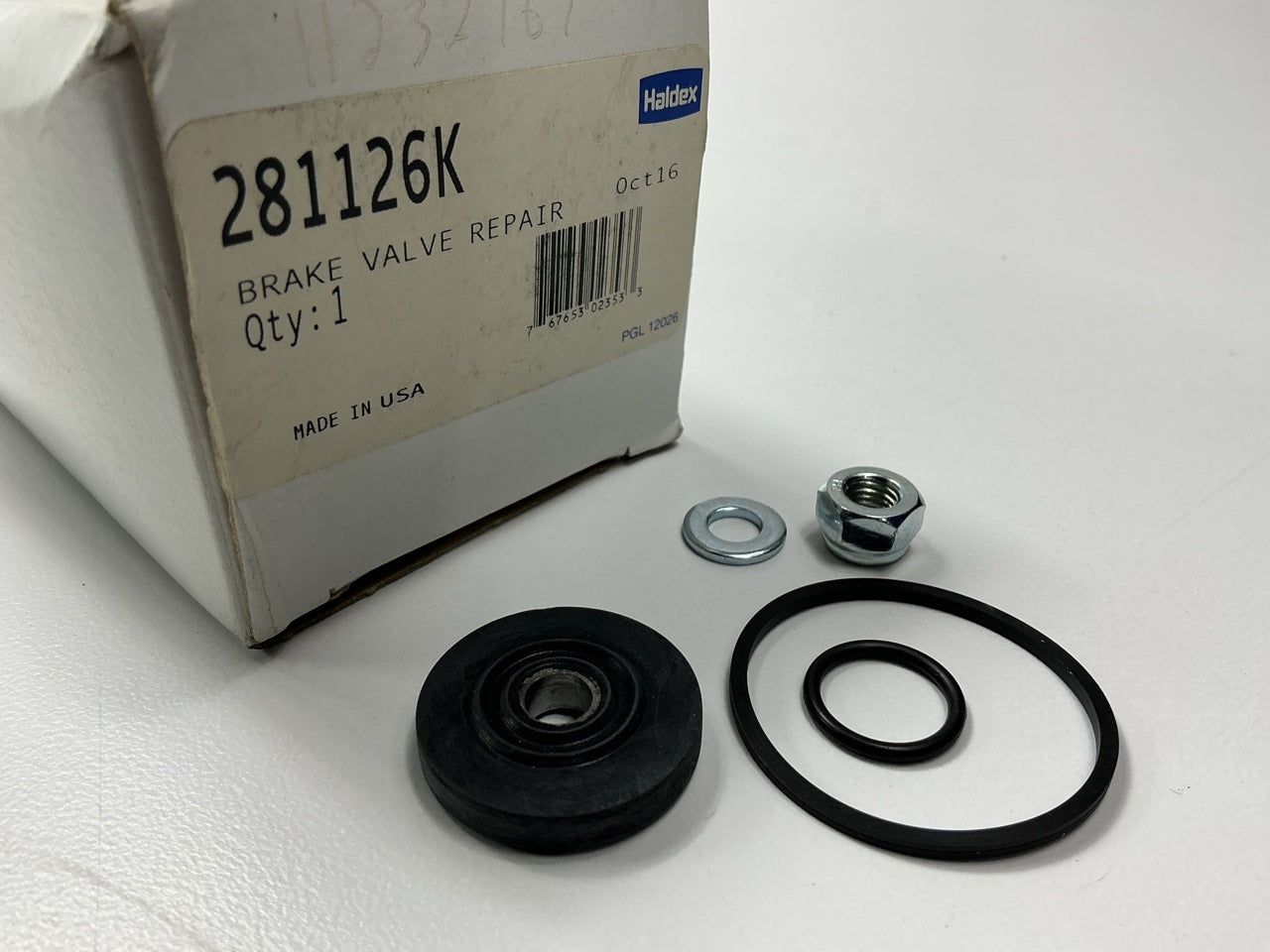 Haldex 281126K Repair Seal Kit For Bendix PP-1 Push-Pull Valve
