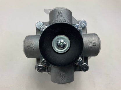 Reman Haldex 286171X E-6 Dual Circuit Foot Brake Air Valve, 3/8''