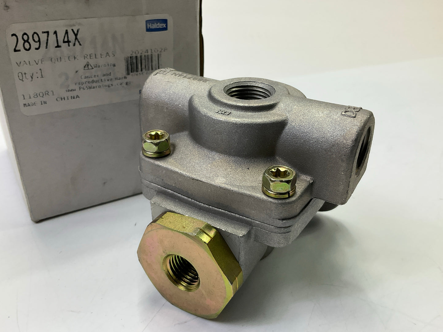 REMAN. Haldex 289714X QR-1C Quick Release Valve
