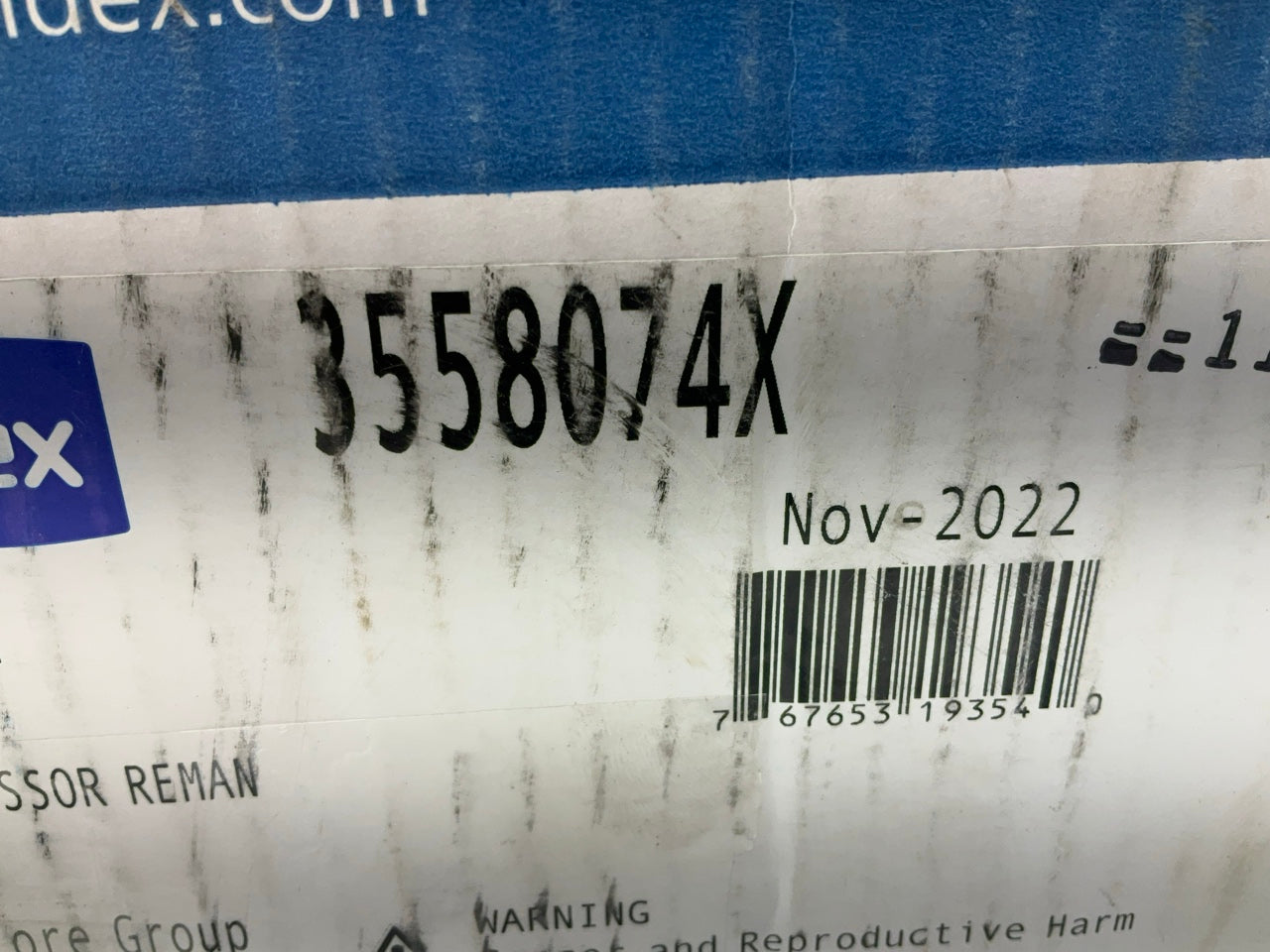 REMAN Haldex 3558074X Air Brake Compressor Cummins/Holset L10 / N14 QE296/QE338