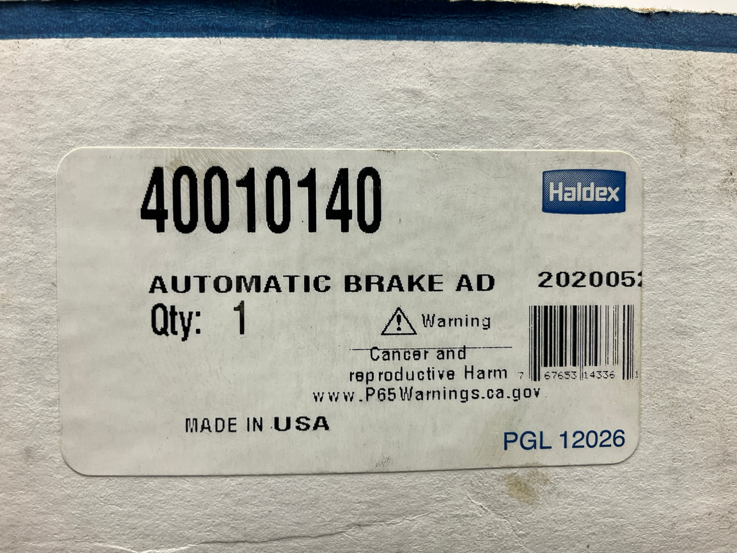Haldex 40010140 Automatic Brake Slack Adjuster Kit 1.5''-28 Spline, 5/6'' Arm