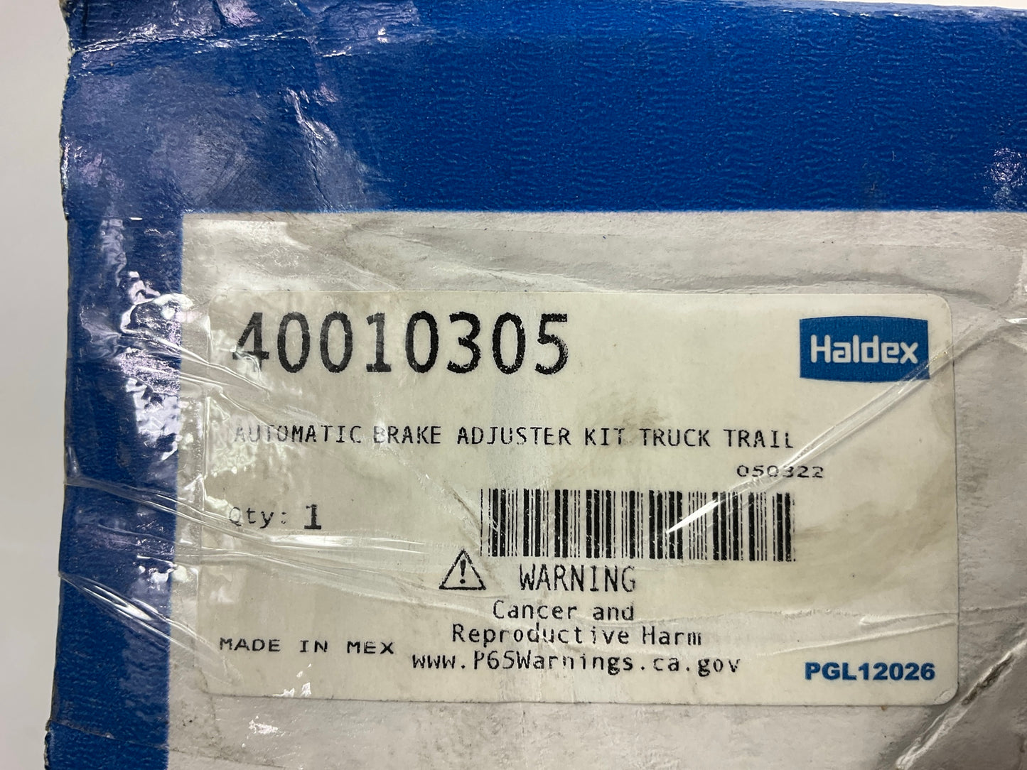 MISSING ALL HARDWARE Haldex 40010305 Slack Adjuster, 6'' Arm, 1-1/2'' X 28 Spline