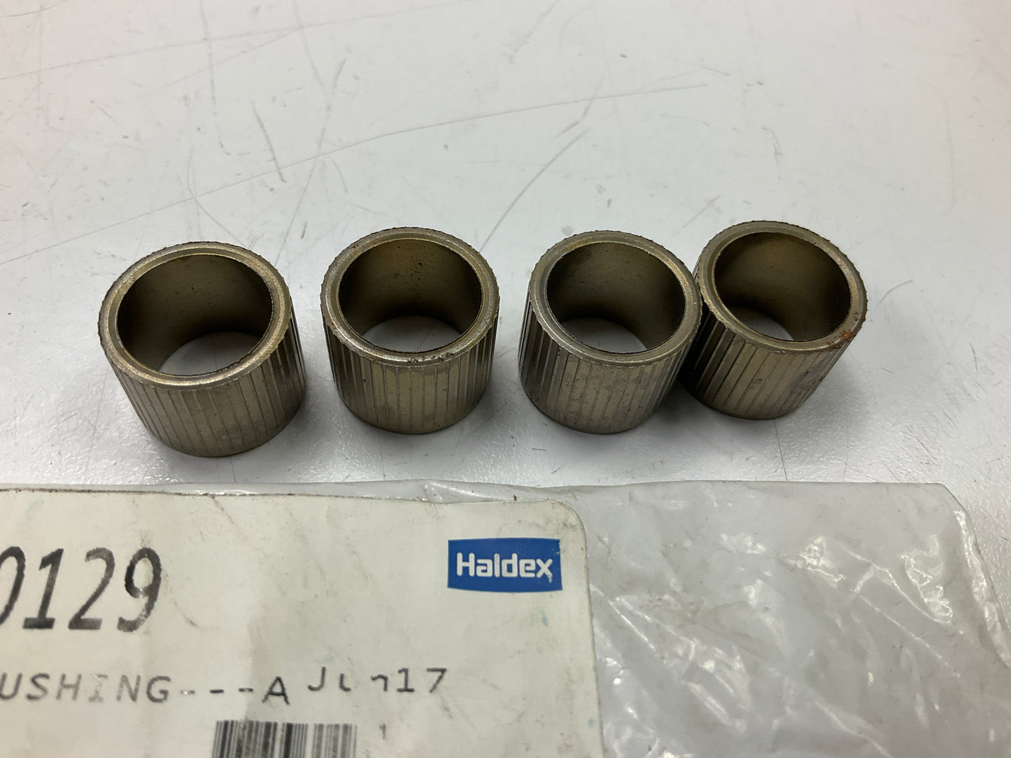 (4) Haldex 45210129 Air Brake Slack Adjuster Clevis Bushing, 1/2'' ID X 5/8'' OD