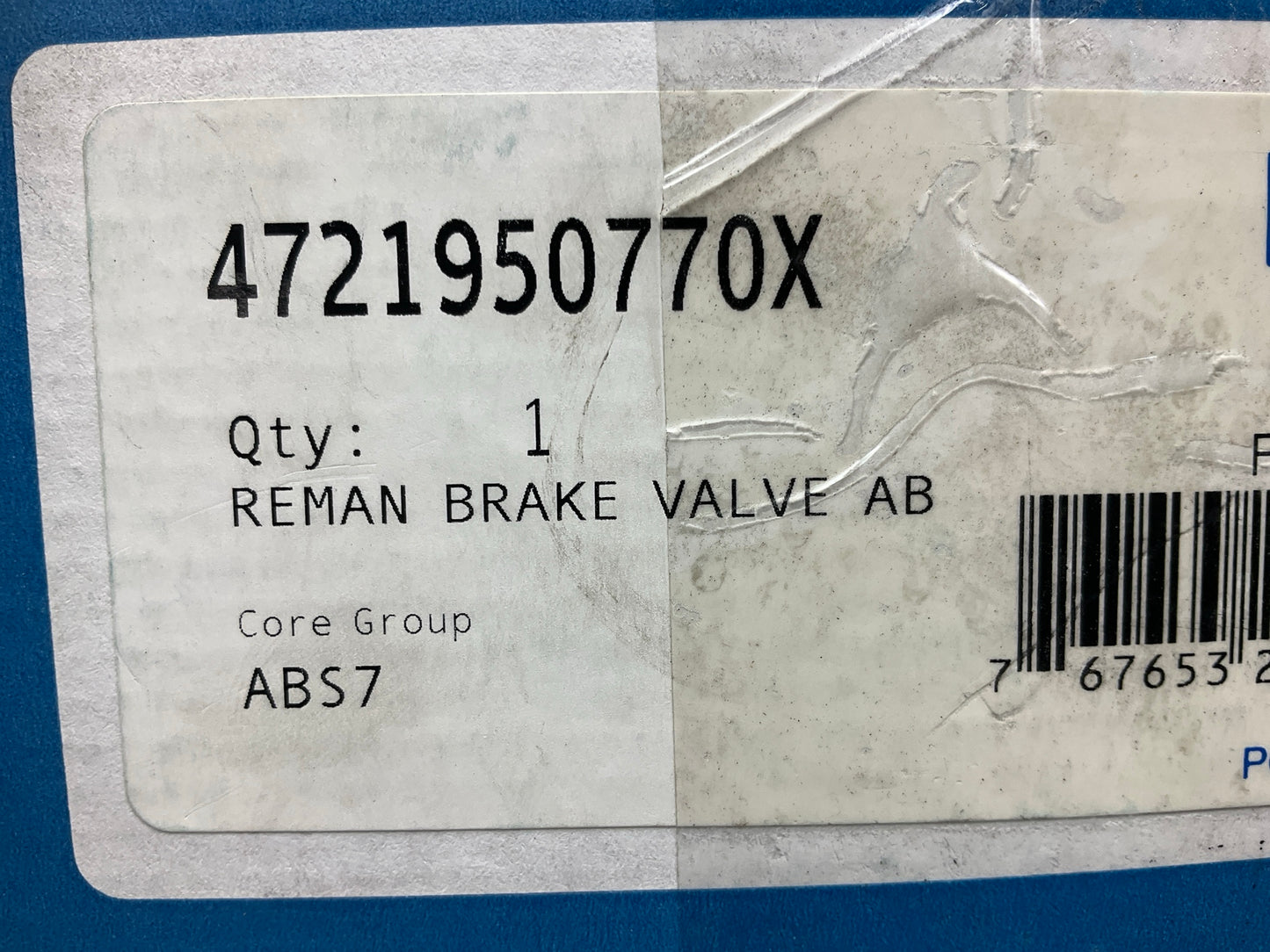 REMAN Haldex 4721950770X WABCO Style Right ABS Modulator Valve, 1/2''-14 NPT Port