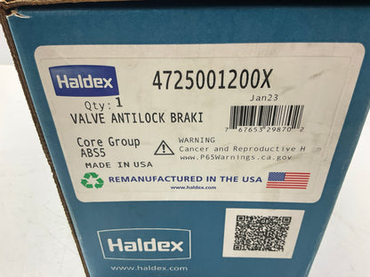 REMAN. Haldex 4725001200X Meritor WABCO Style ABS Modulator Valve Pack