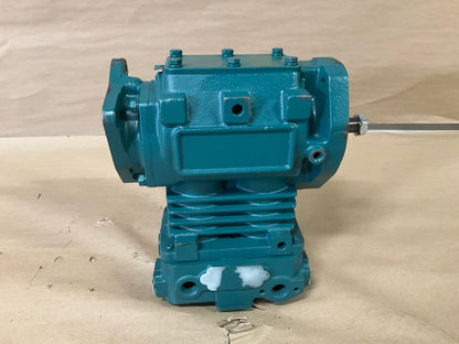 REMAN. Haldex 5004613X TF550 Flange Mount Air Brake Compressor For CAT  0° Tilt