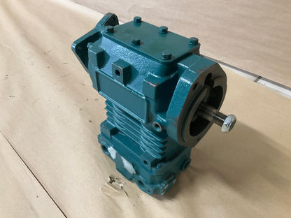 REMAN. Haldex 5004613X TF550 Flange Mount Air Brake Compressor For CAT  0° Tilt