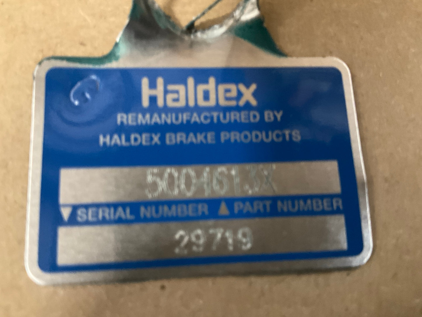 REMAN. Haldex 5004613X TF550 Flange Mount Air Brake Compressor For CAT  0° Tilt