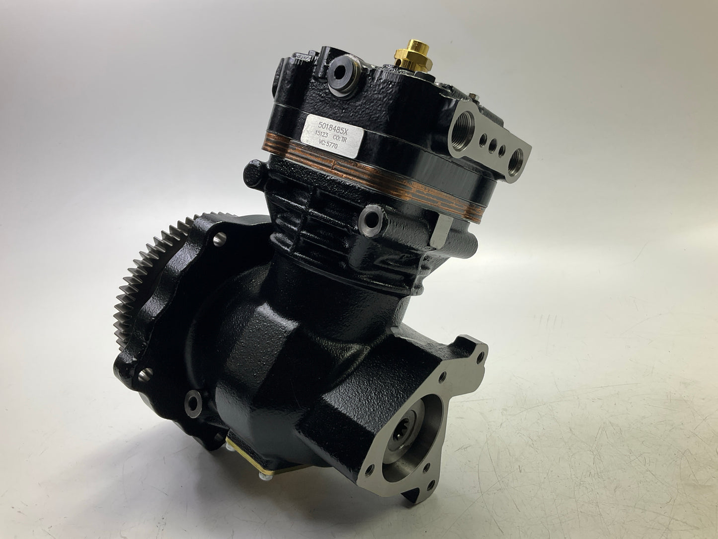 Reman Haldex 5018485X Bendix BA921 Air Brake Compressor - Detroit Diesel 60