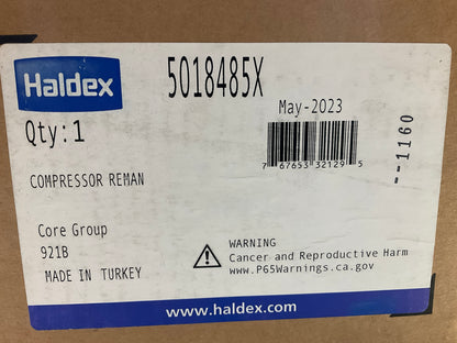 Reman Haldex 5018485X Bendix BA921 Air Brake Compressor - Detroit Diesel 60