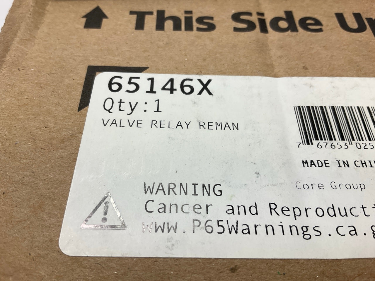 REMAN. Haldex 65146X BP-R1 Bobtail Brake Proportioning Relay Valve