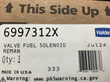 Haldex 6997312X Fuel Solenoid Valve For Cummins