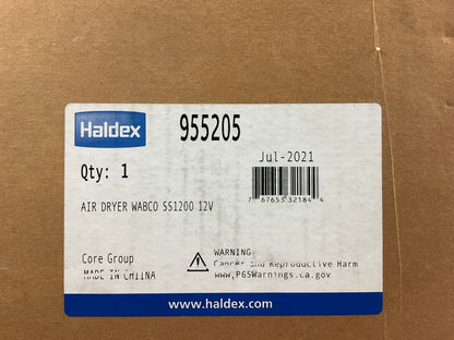 NEW HALDEX 955205 Wabco SS1200 Style Air Brake Dryer