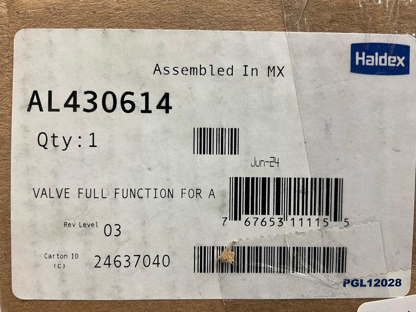 Haldex AL430614 Full-Function ABS (FFABS) Valve, 3/8'' Ports, ABS Modulator Valve