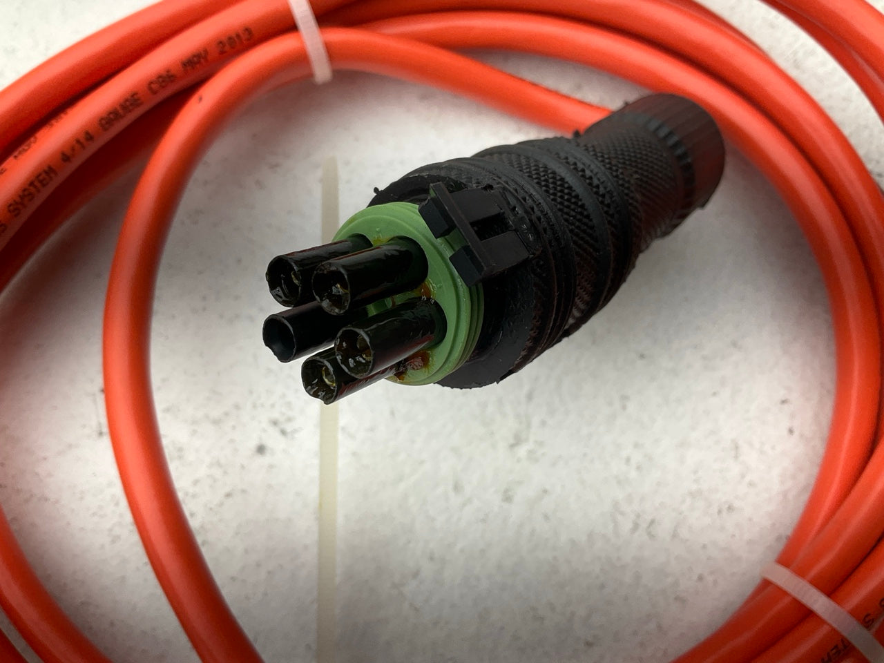 Haldex AL919901 Trailer ABS Power Cord Extension Cable, 13 Feet, 5-pin Connector