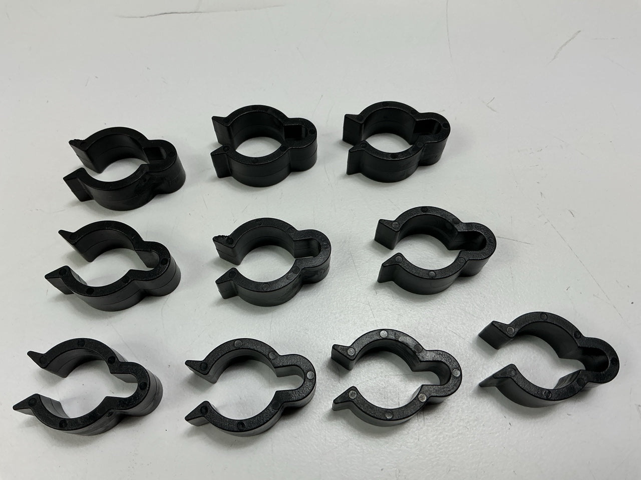 (10) Haldex AL920809 ABS Sensor Wire Retainer Clip .250'' Dia. 3/8'' To 1/2'' Hose