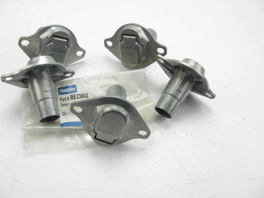 (5) Haldex BE23602 6-Way Trailer Wiring Connector Receptacle