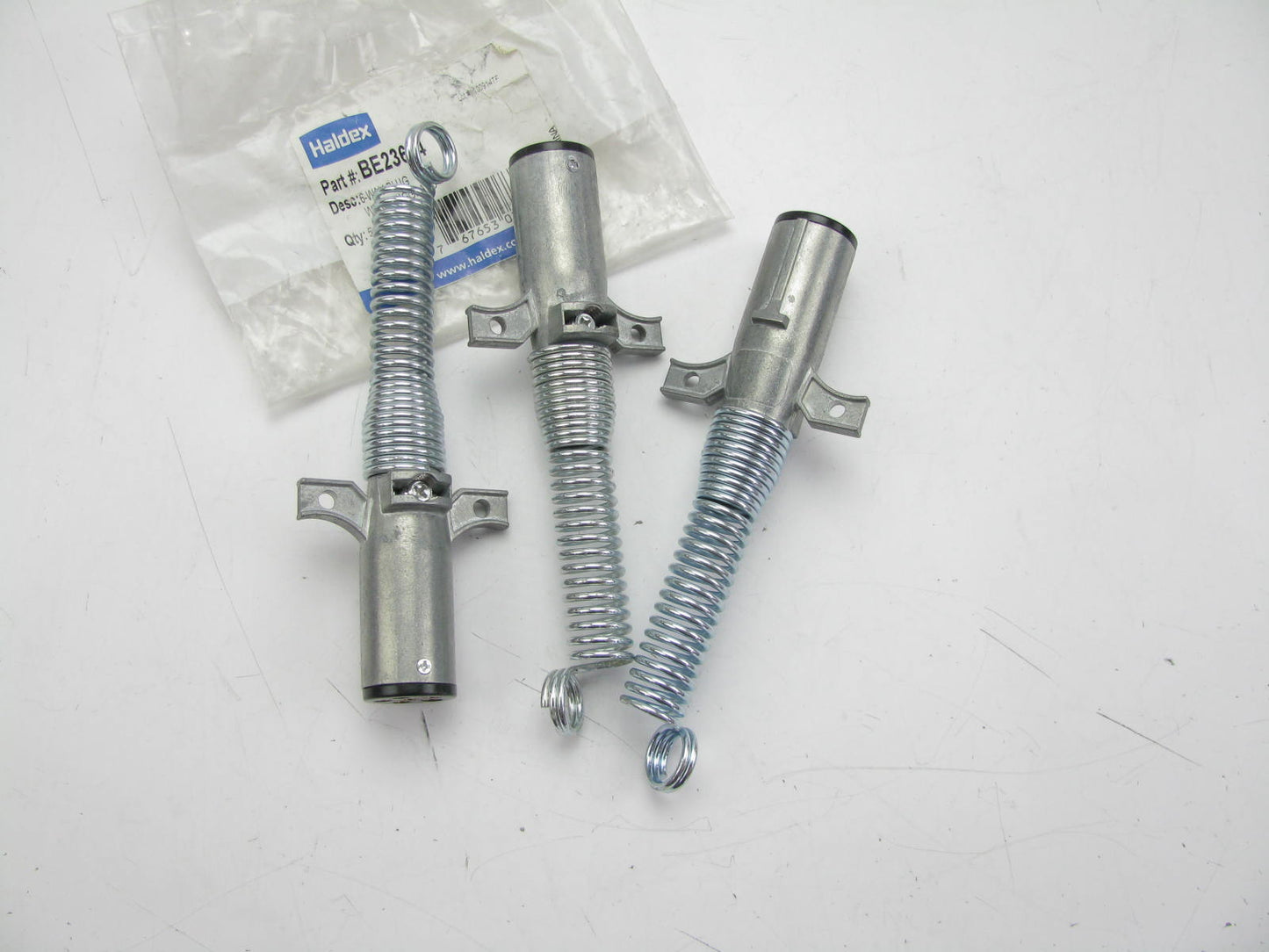 (3) Haldex BE23604 6 Way Plug With Spring Guard 055049, 15-630, 179.1025, 421122