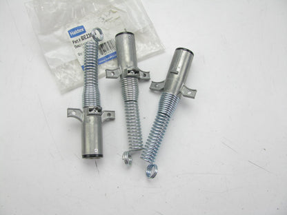 (3) Haldex BE23604 6 Way Plug With Spring Guard 055049, 15-630, 179.1025, 421122